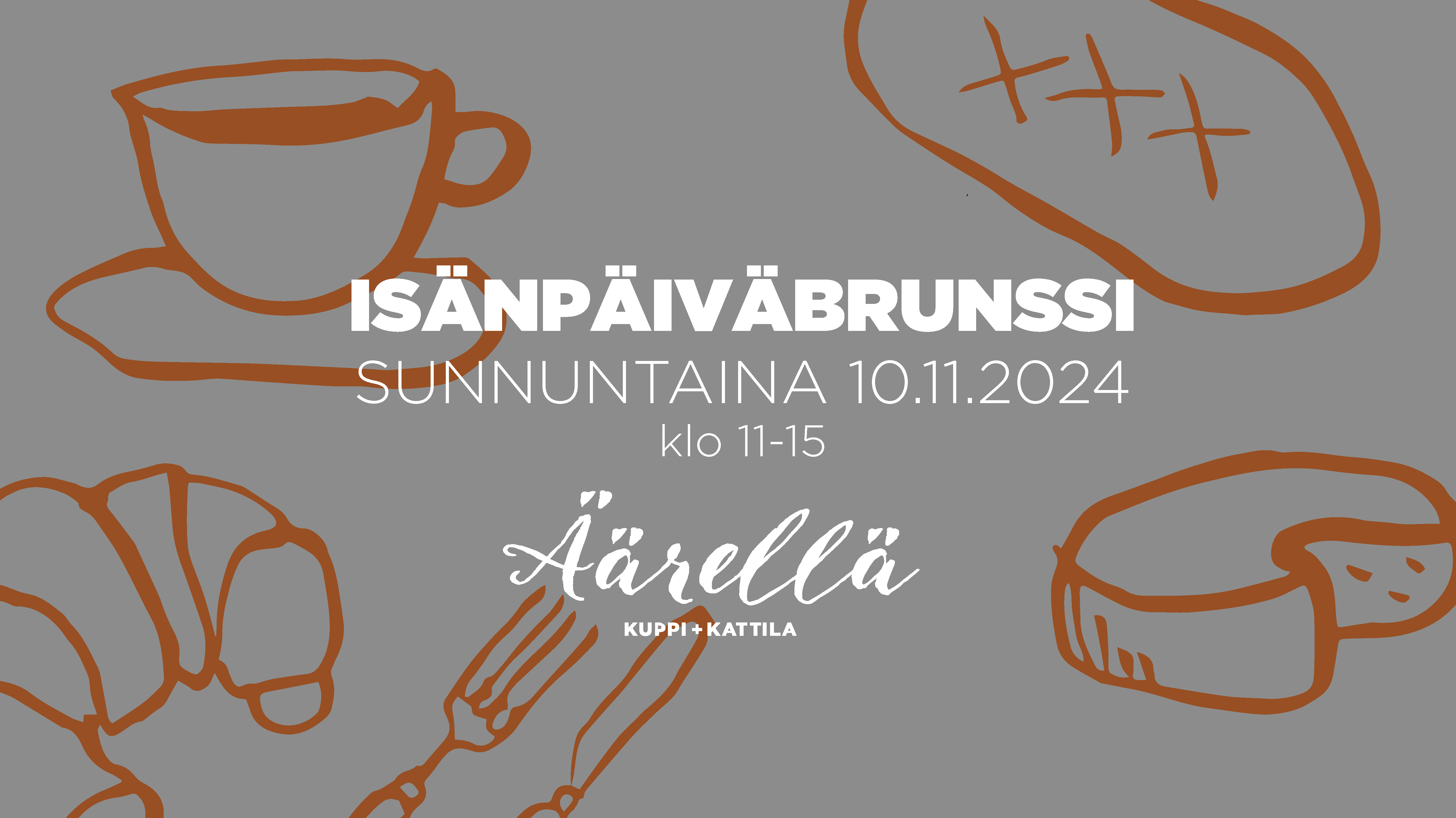 Isänpäiväbrunssi 10.11.2024 klo 11-15