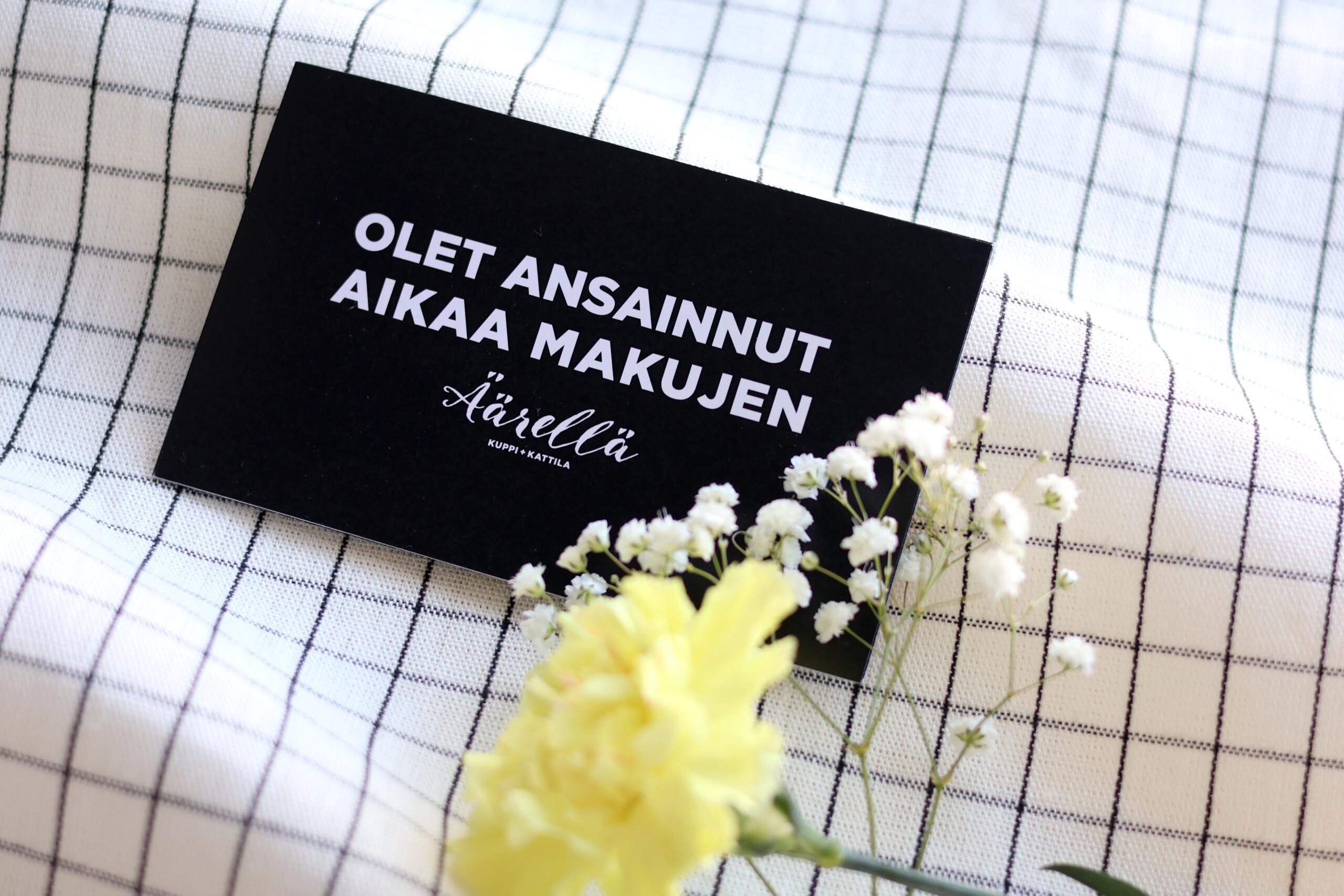 Äärellä ja Juurella lahjakortit