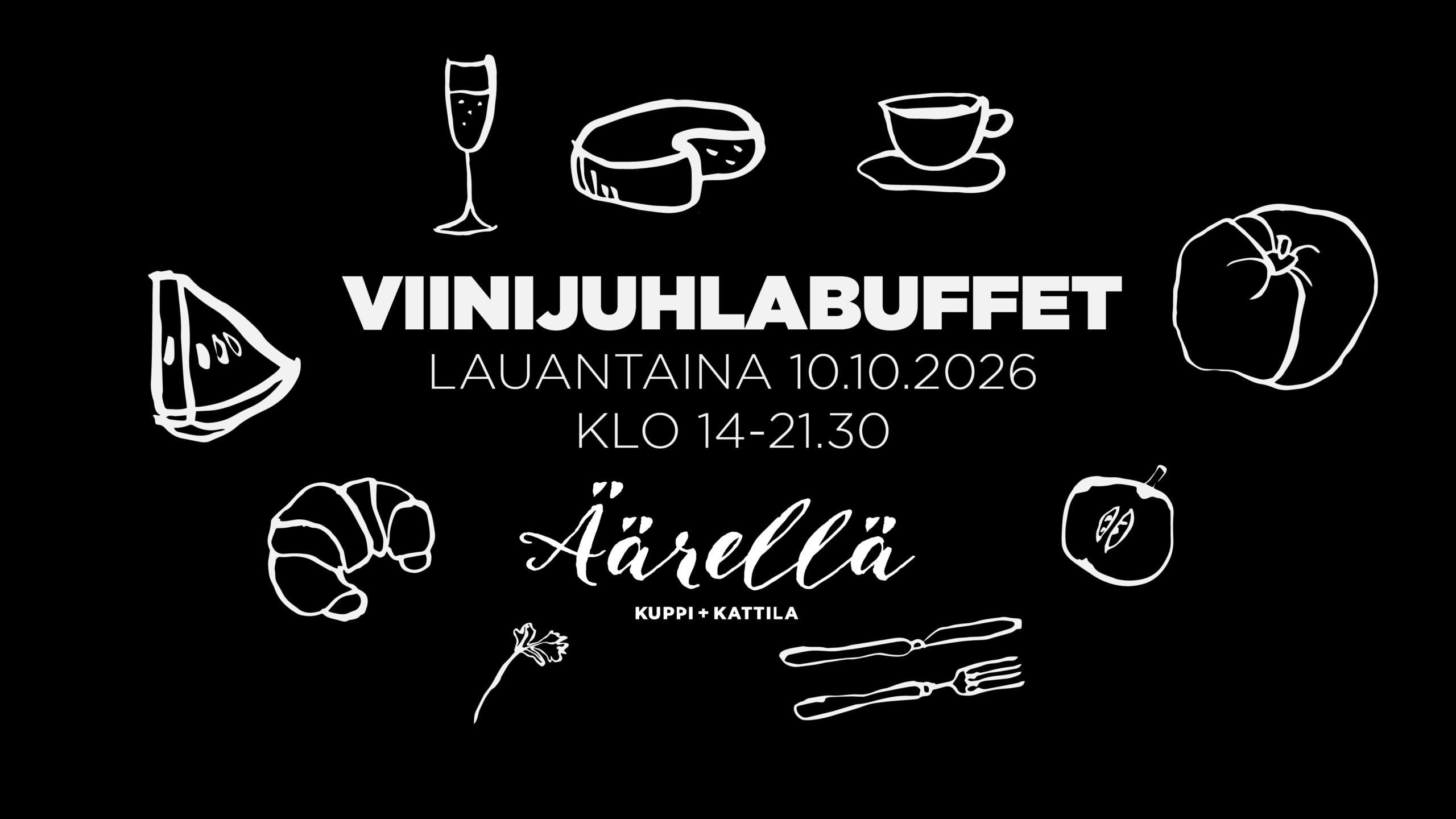 Viinijuhlabuffet 10.10.2026